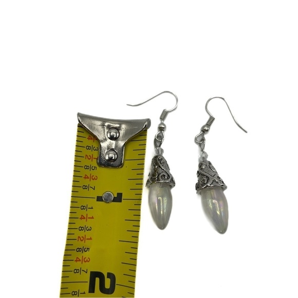 Boho festival vintage style dangle earrings - Picture 5 of 6